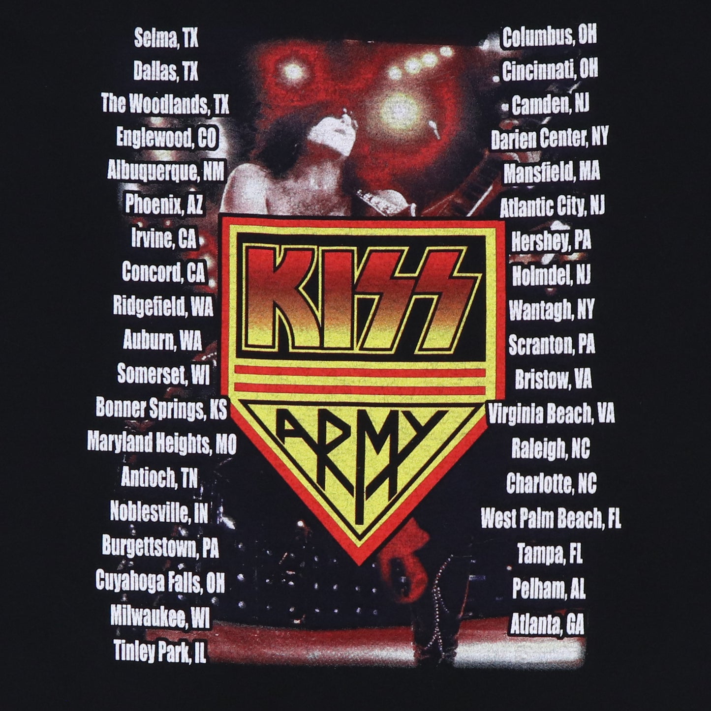 1998 Kiss Psycho Circus Tour Shirt