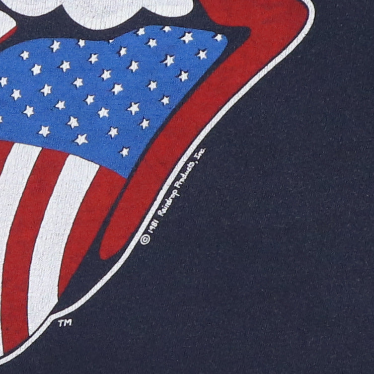 1981 Rolling Stones North American Tour Shirt