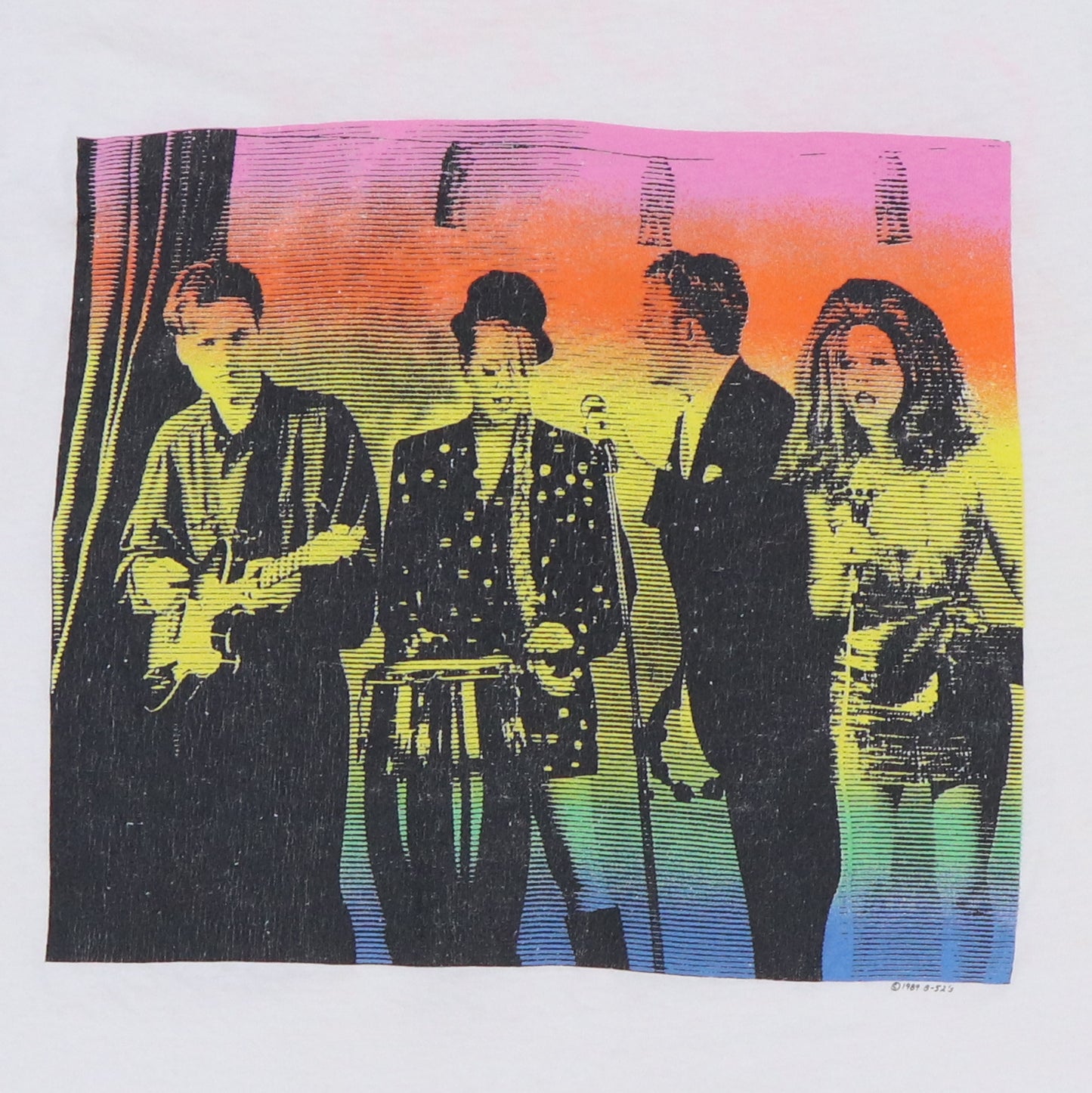1989 B-52's Cosmic Thing Tour Shirt