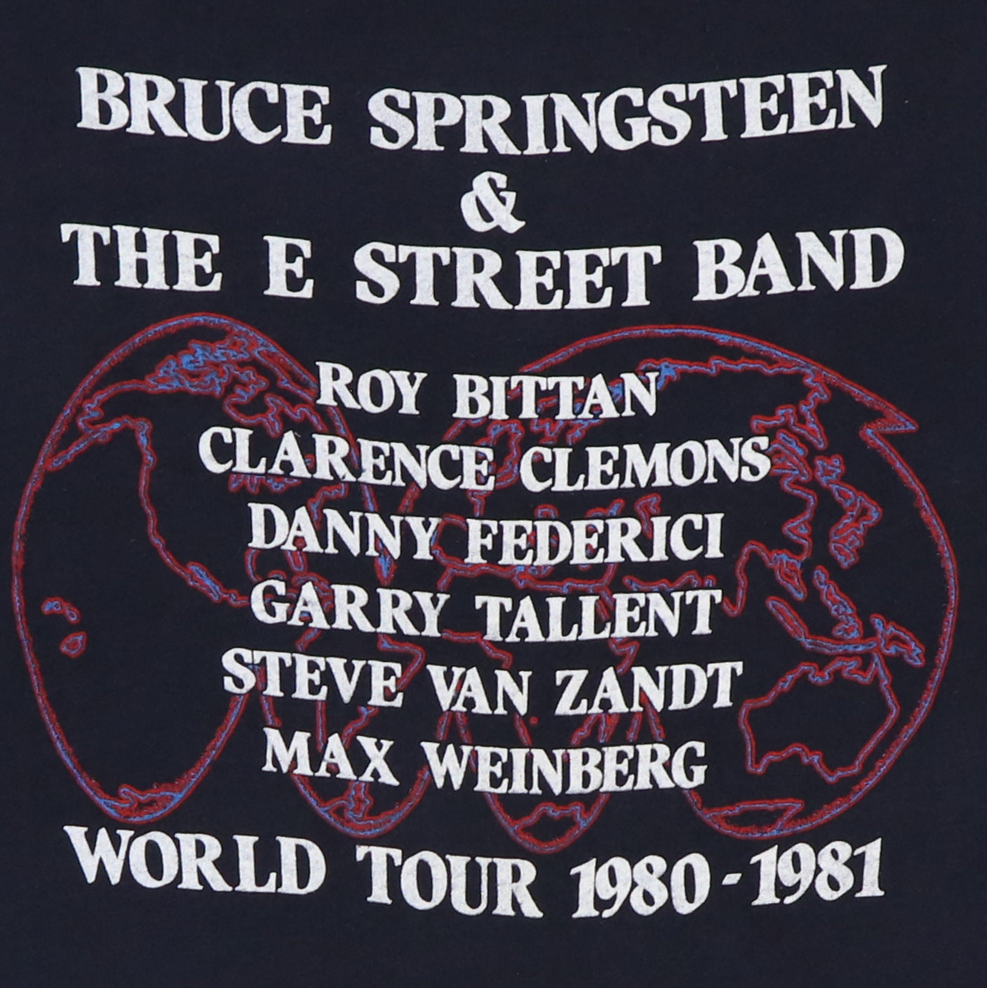 1980 Bruce Springsteen Tour Shirt