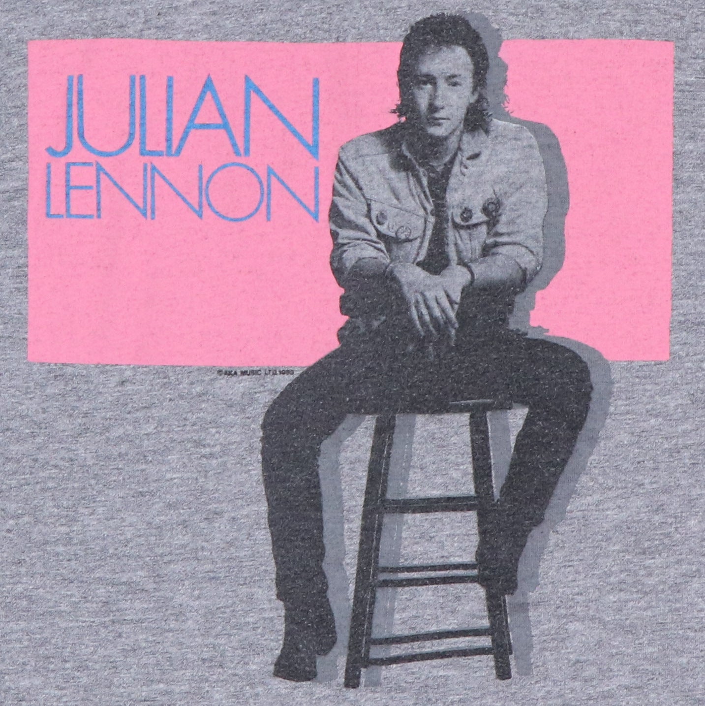 1985 Julian Lennon Sleeveless Tour Shirt