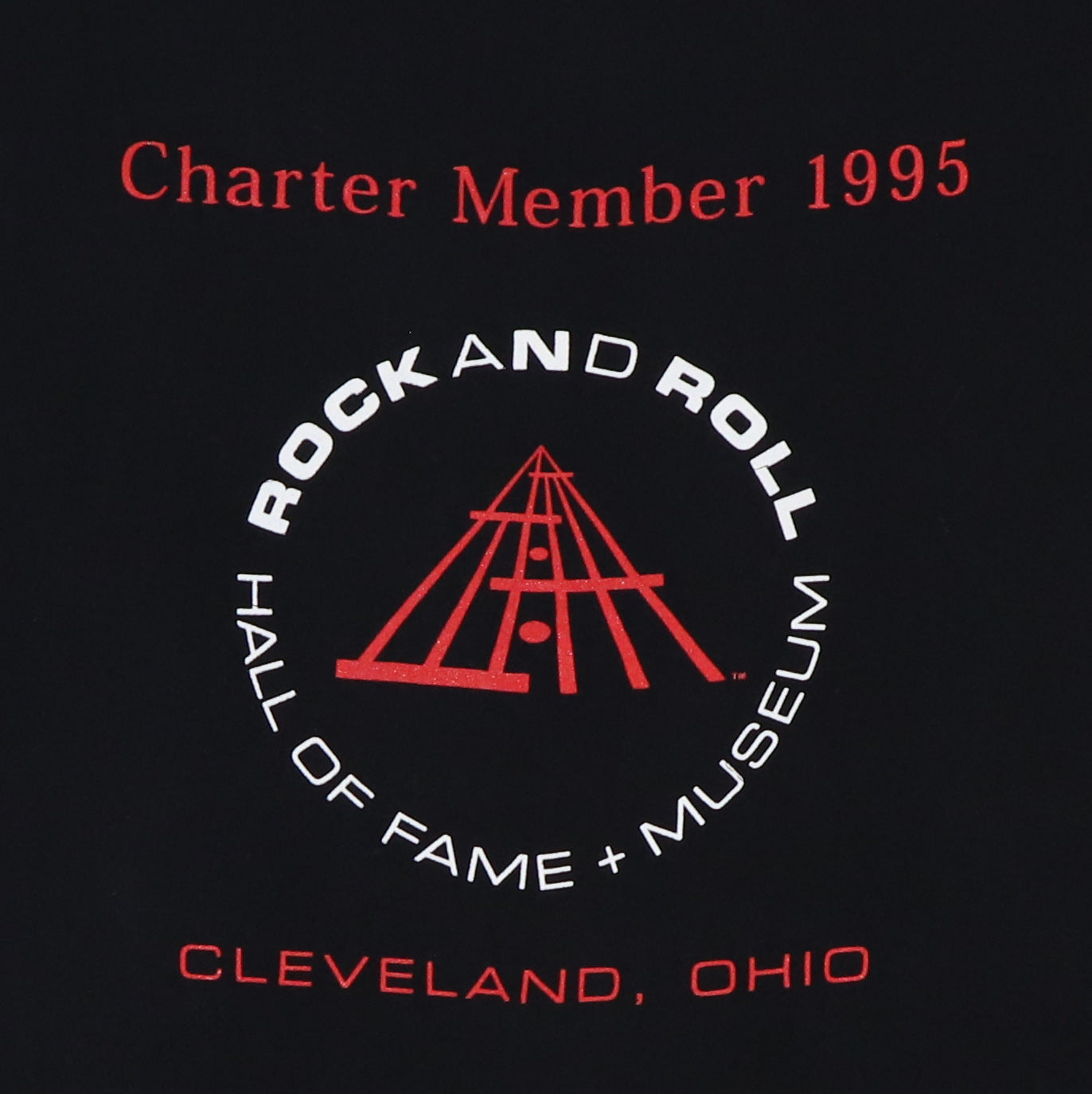 1995 Rock and Roll Hall of Fame Shirt