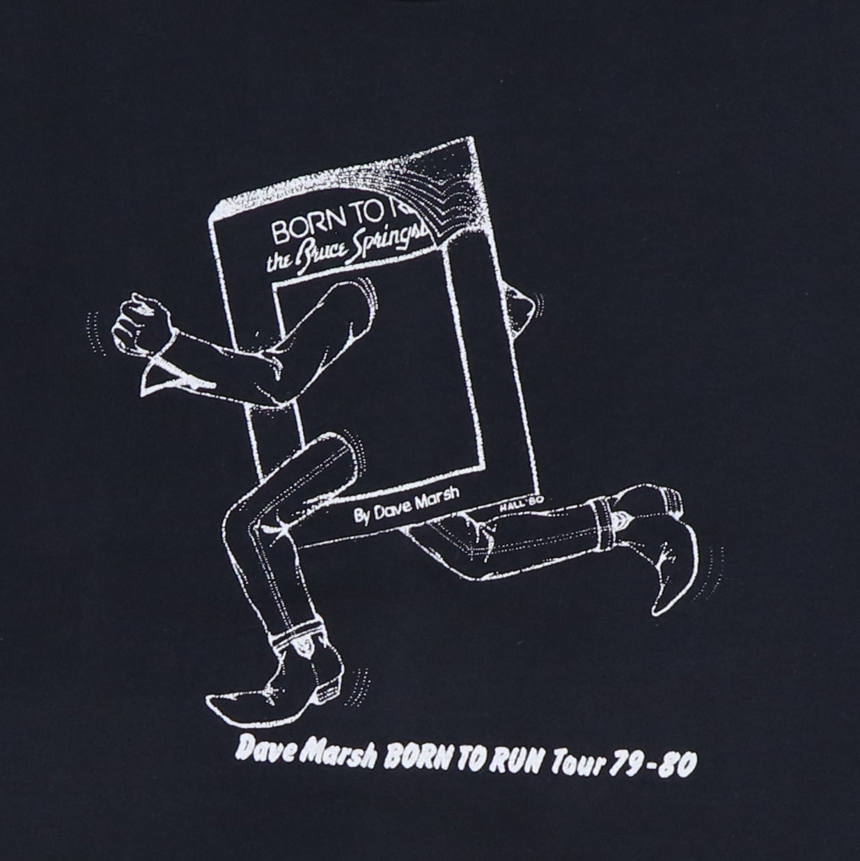 1979 Bruce Springsteen Dave Marsh Born To Run Shirt