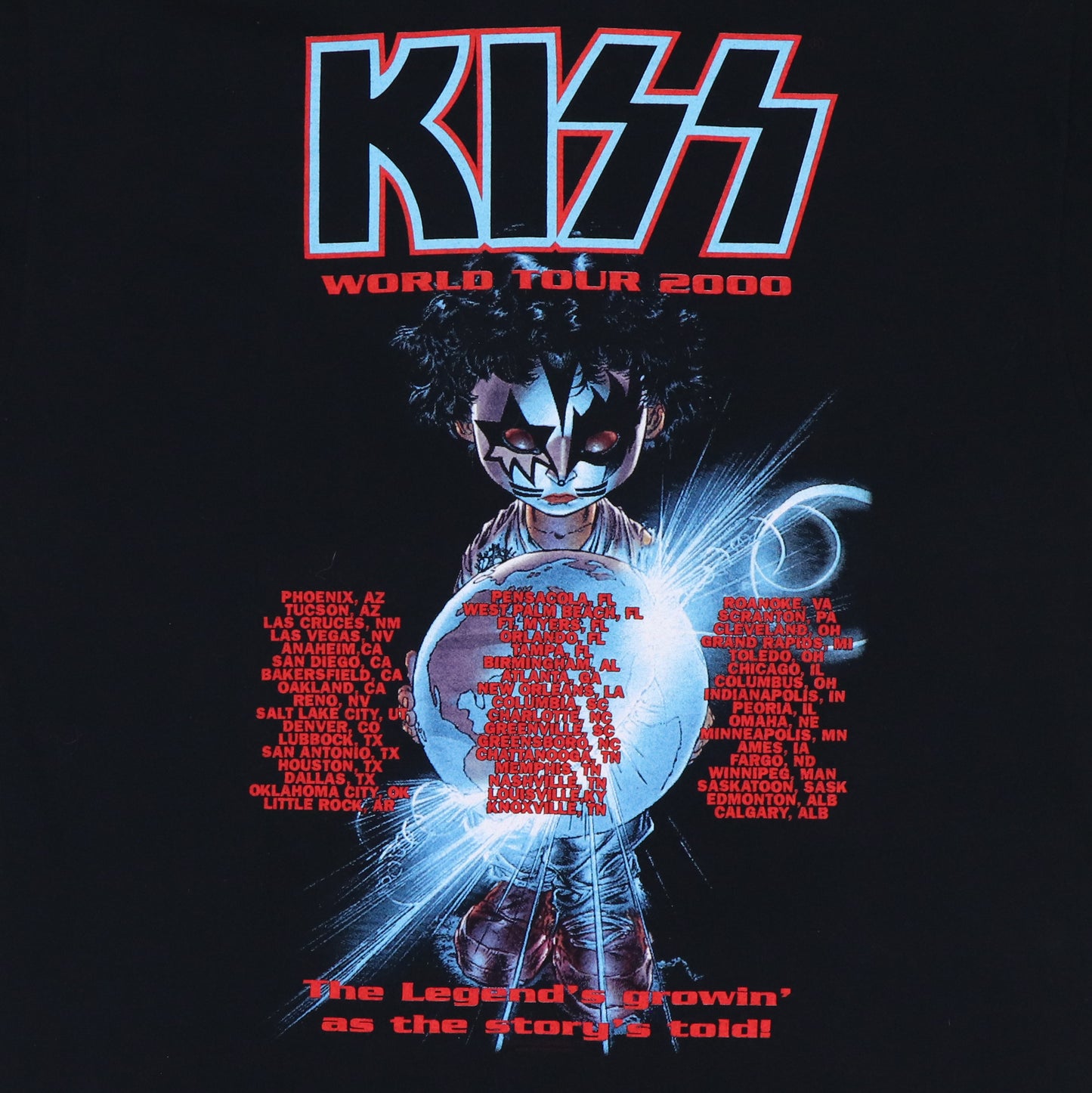 2000 Kiss Farewell Tour Shirt