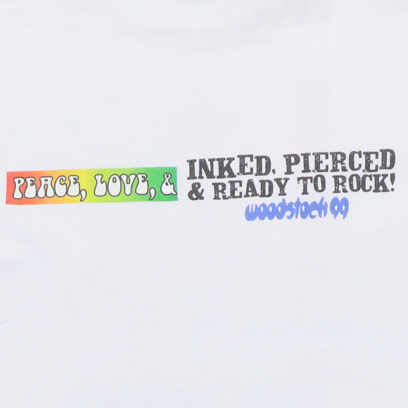 1999 Woodstock Music Festival Shirt