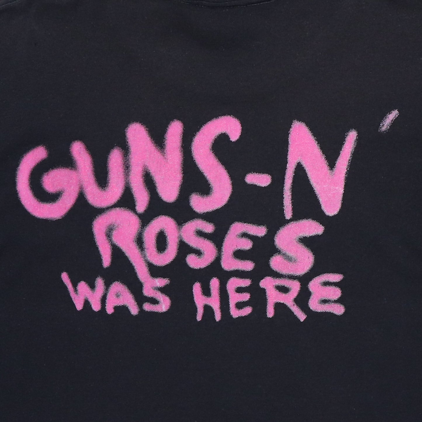 1987 Guns N Roses Was Here Shirt