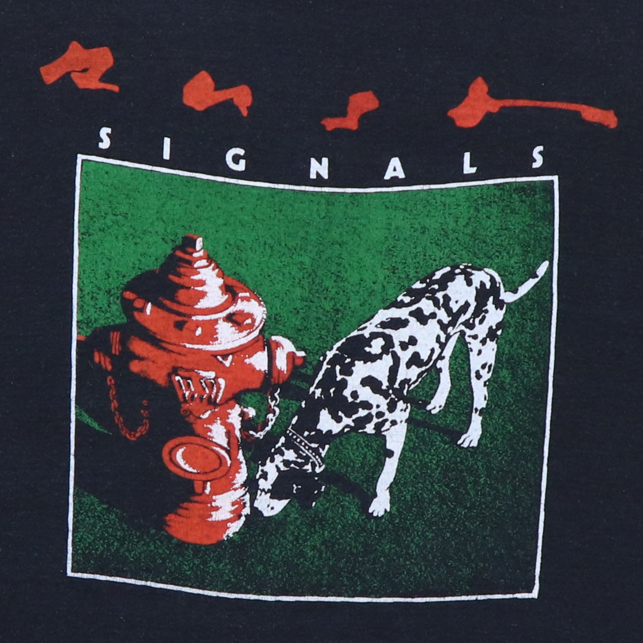 1982 Rush Signals New World Tour Shirt