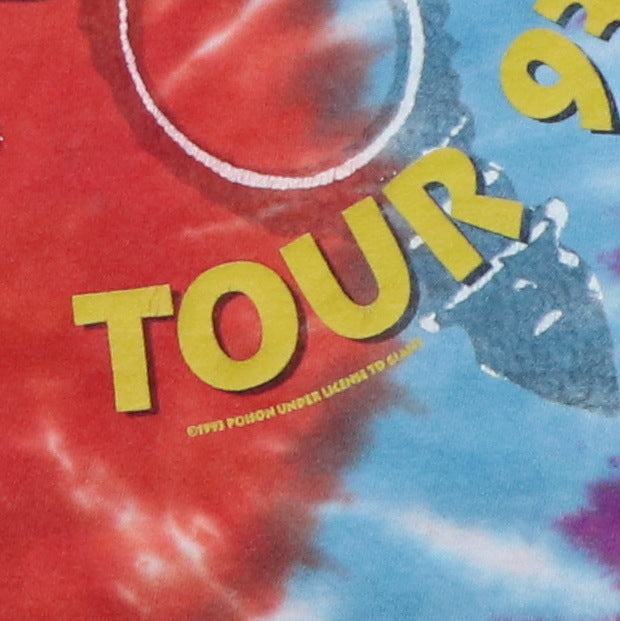 1993 Poison Native Tongue Tour Tie Dye Shirt