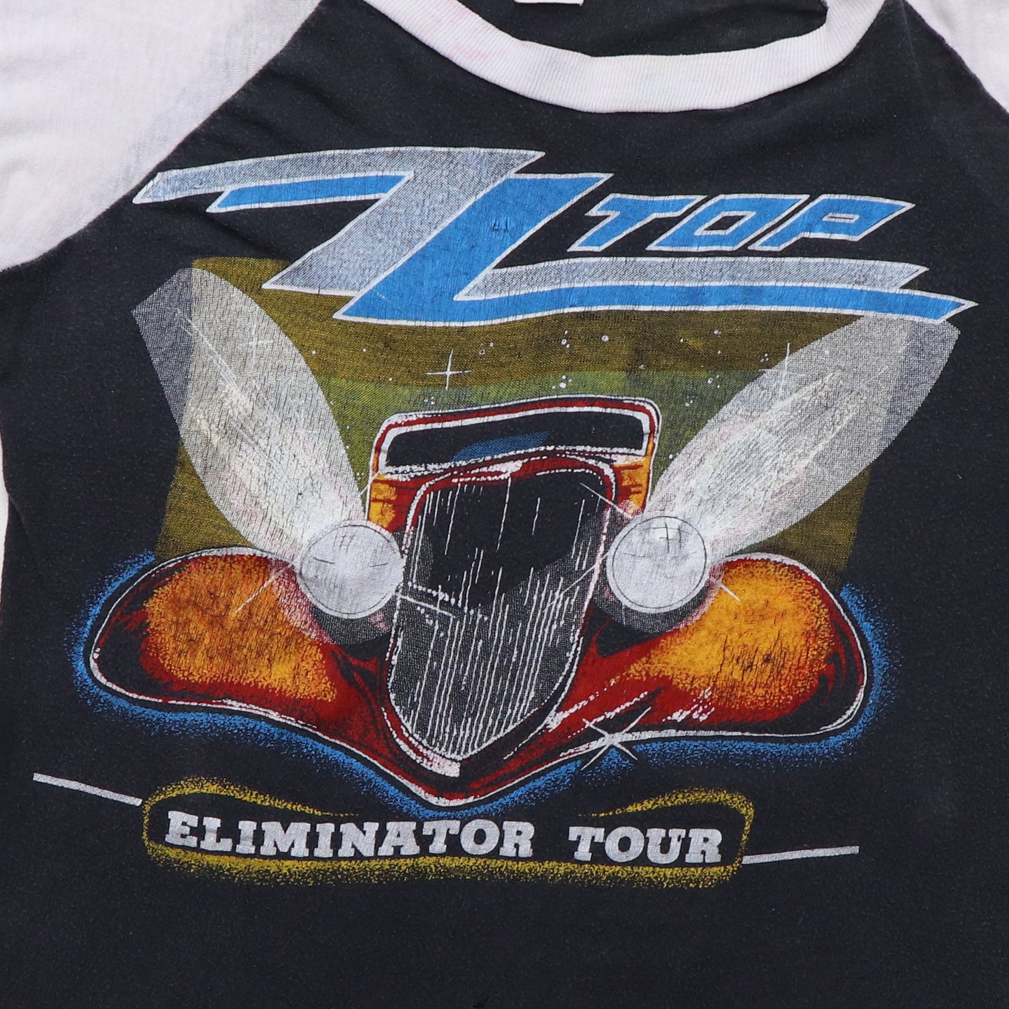 1983 ZZ Top Elimnator Tour Jersey Shirt