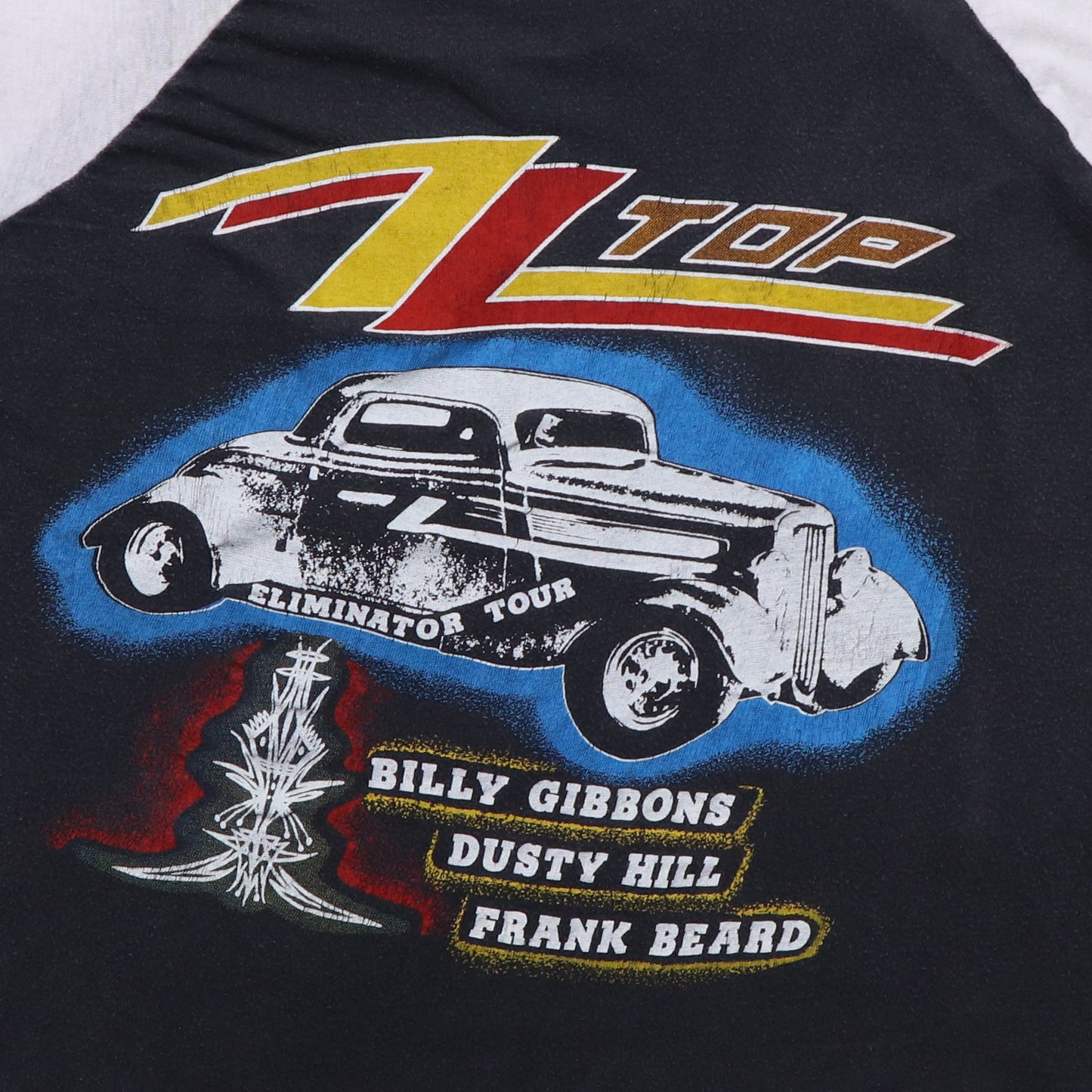 1983 ZZ Top Elimnator Tour Jersey Shirt