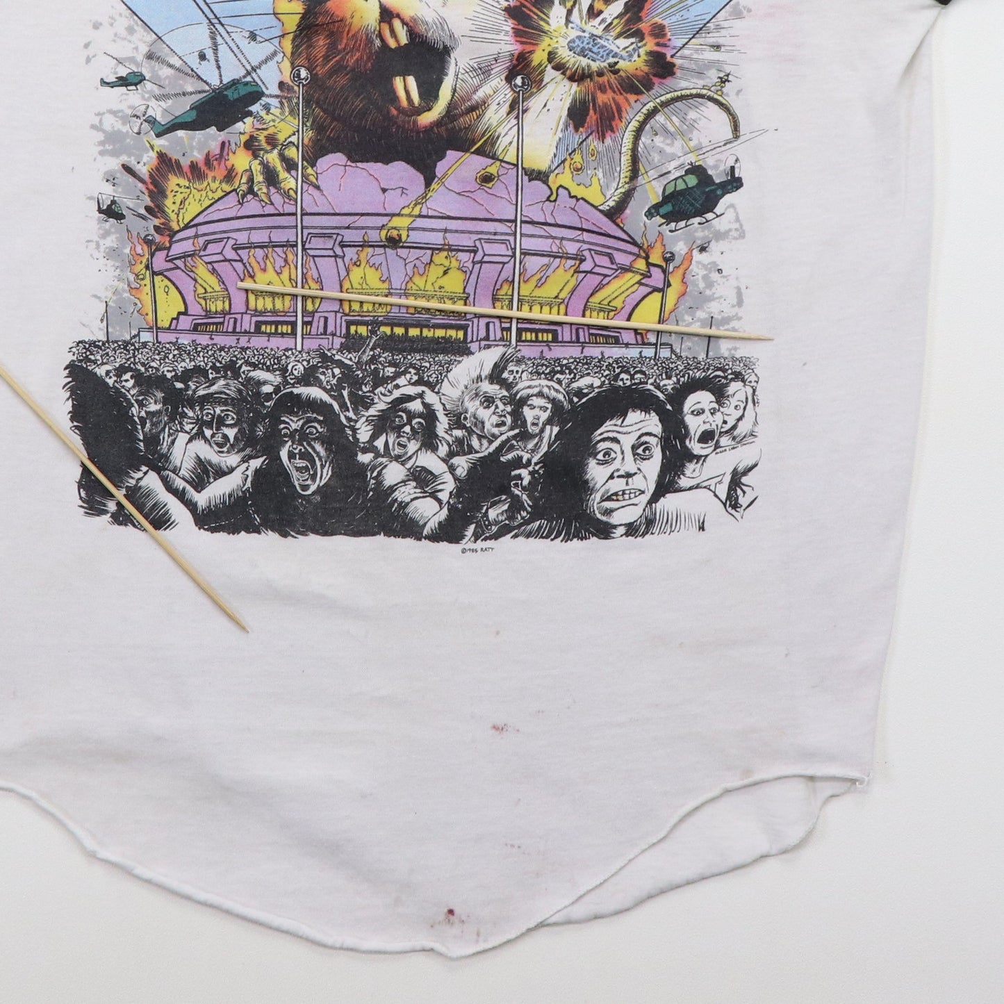 1985 Ratt Ratt Patrol Tour Jersey Shirt