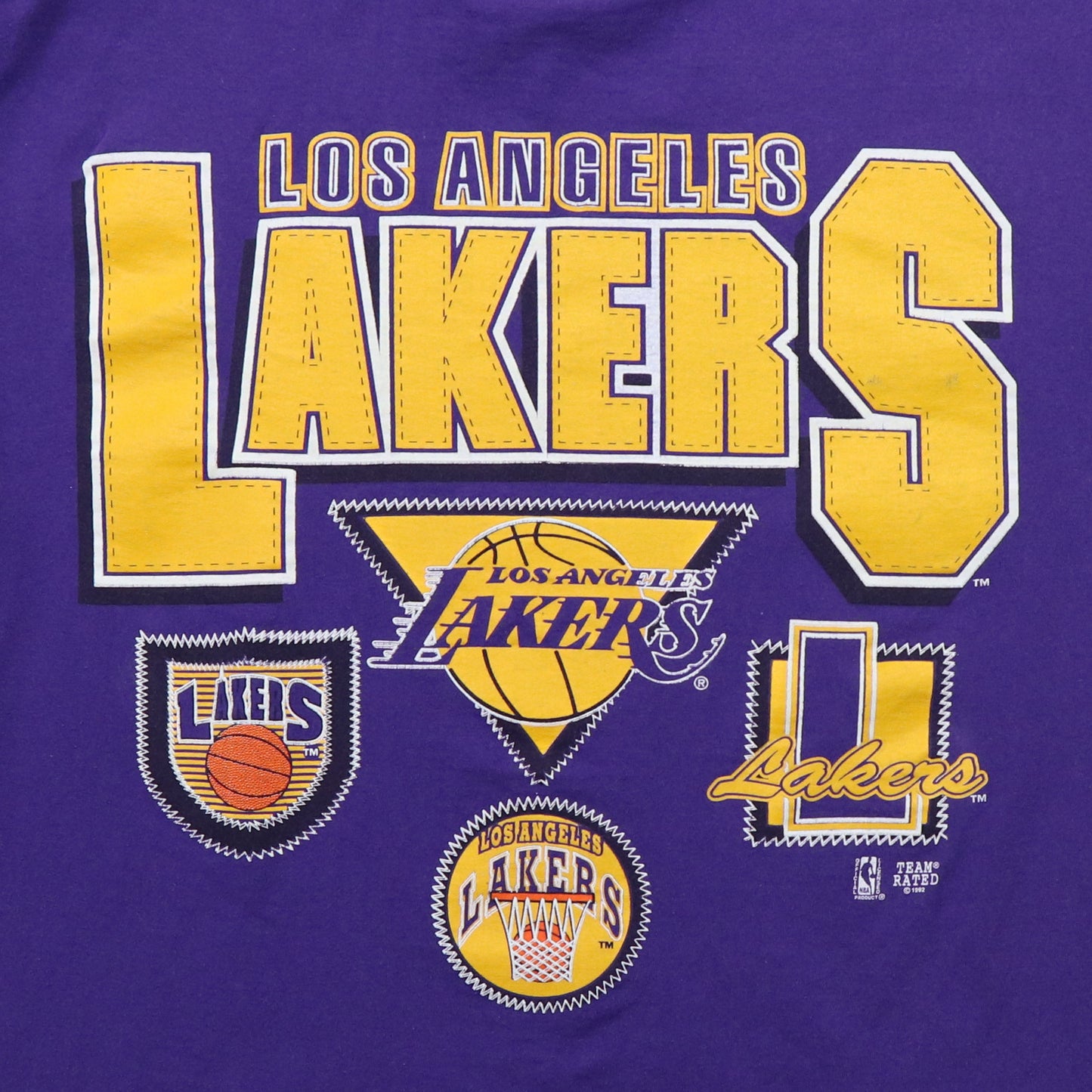 1992 Los Angeles Lakers NBA Shirt