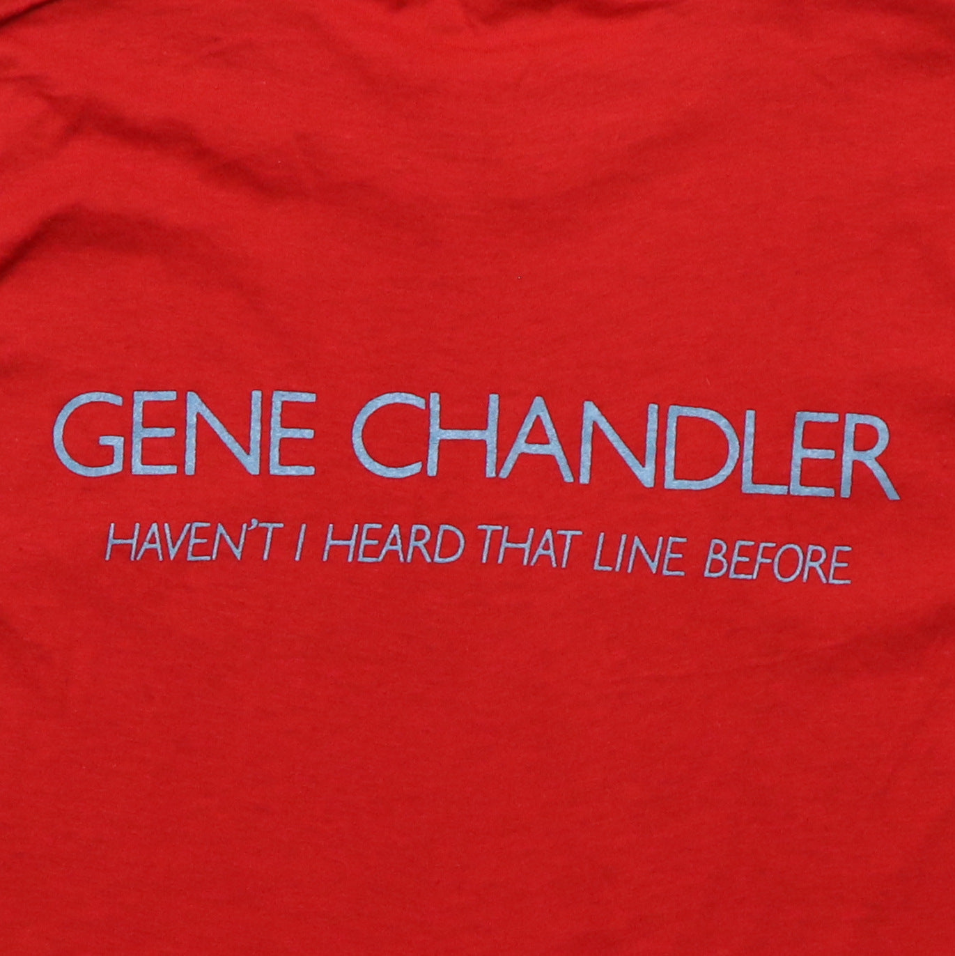 1985 Gene Chandler Fast Fire Records Sleeveless Shirt