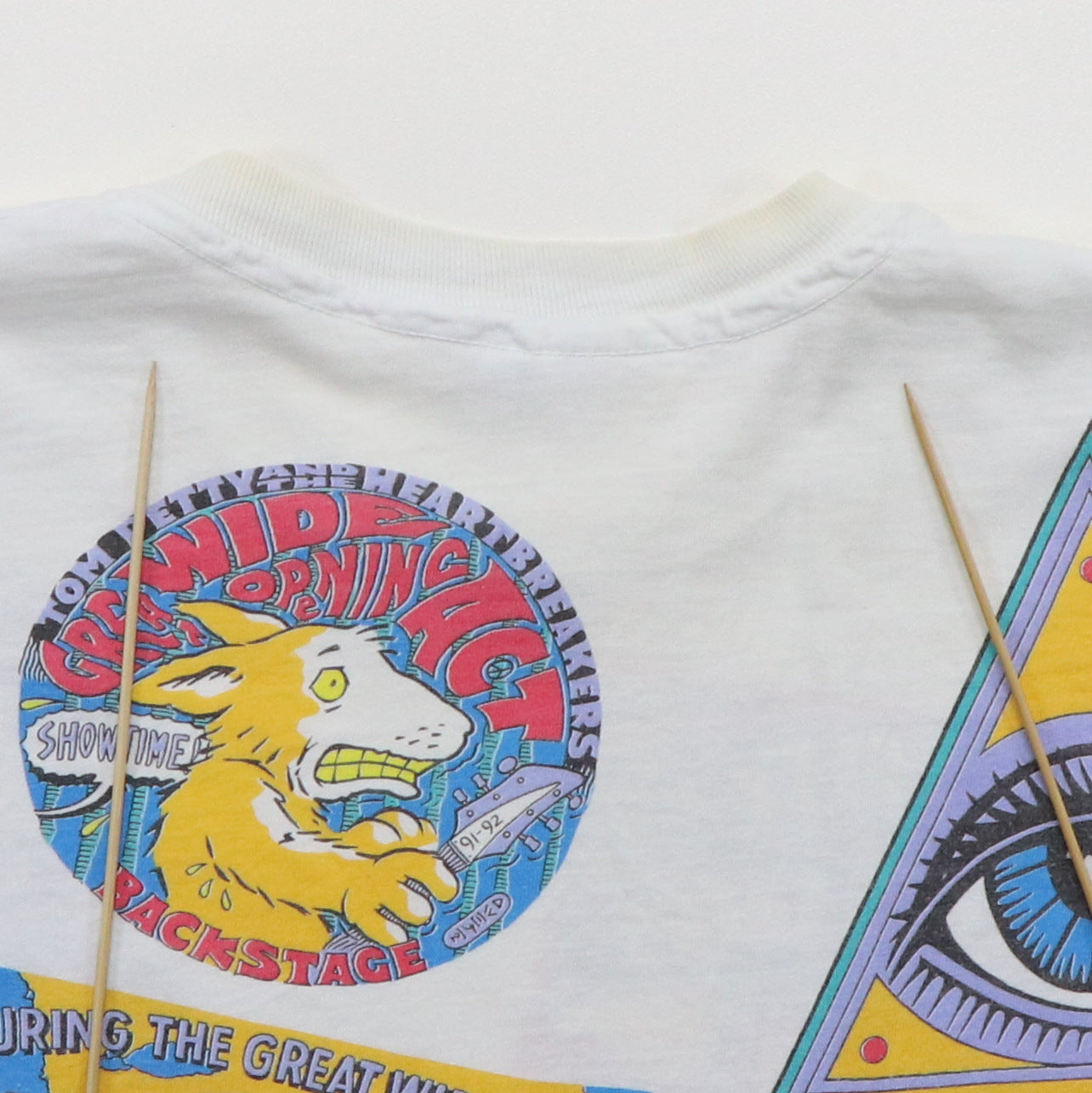 1991 Tom Petty Great Wide Open Crew Tour Shirt