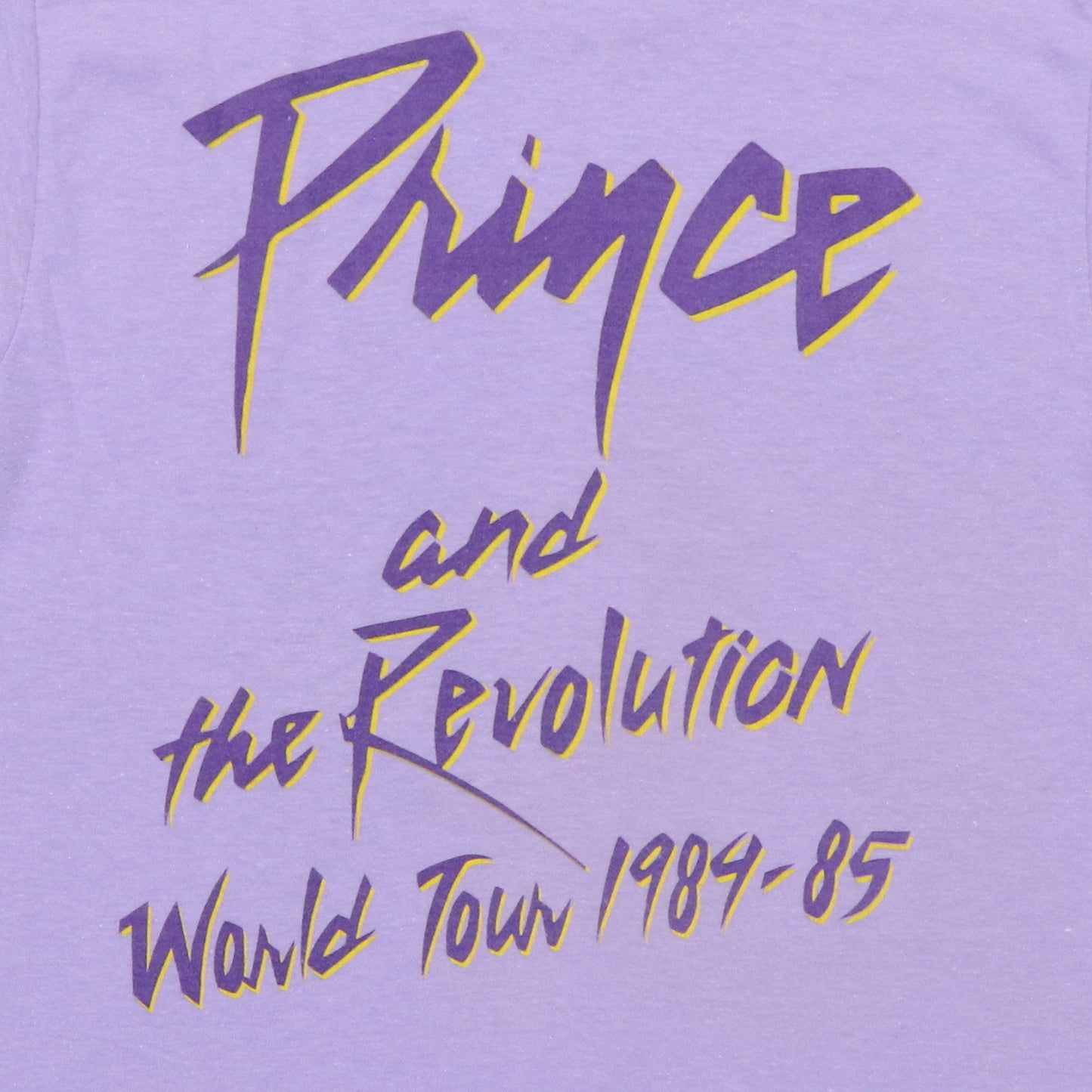 1984 Prince Purple Rain Tour Shirt