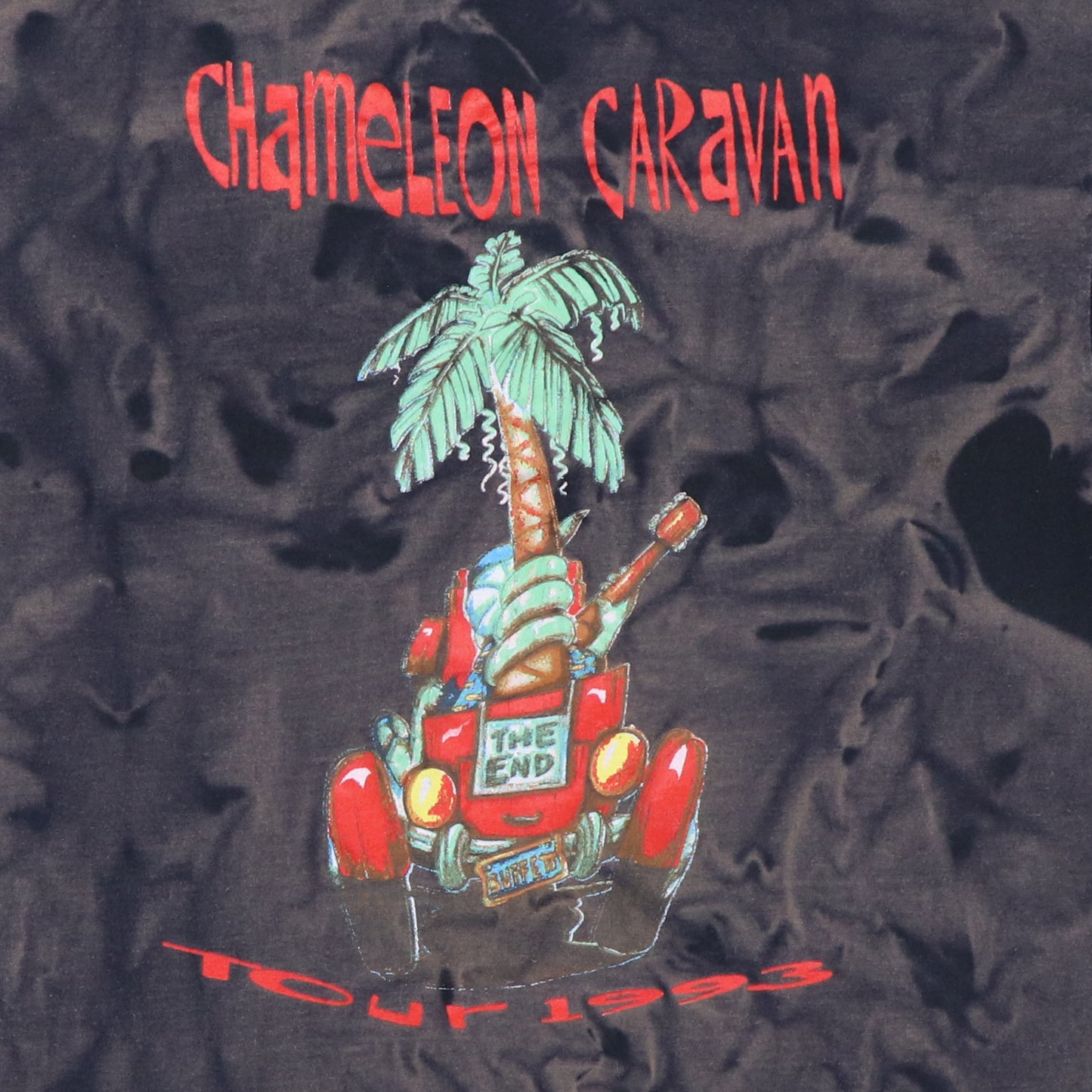 1993 Jimmy Buffett Chameleon Caravan Crew Tour Shirt