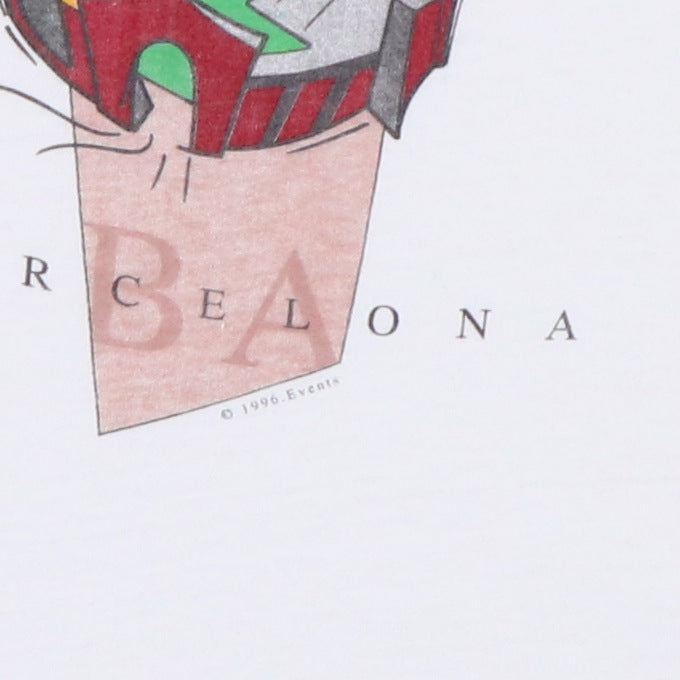 1996 Estadi Olimpic Barcelona Spain Shirt