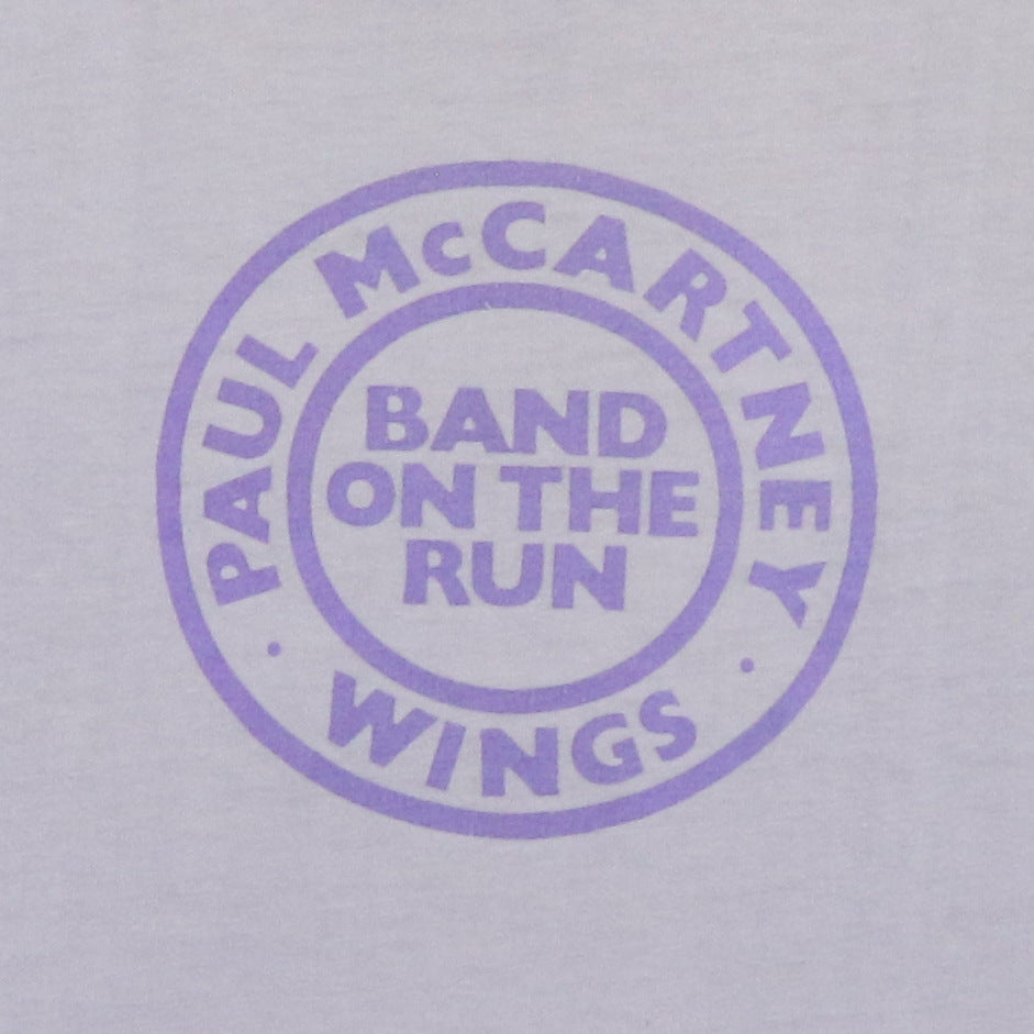 1973 Wings Paul McCartney Band On The Run Promo Shirt