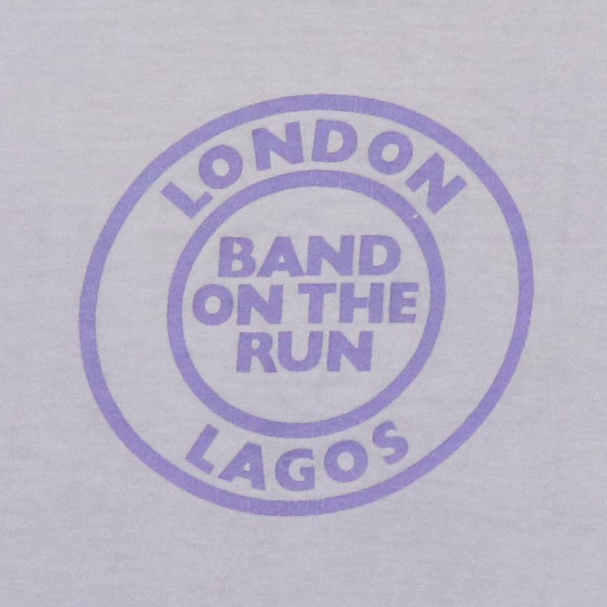 1973 Wings Paul McCartney Band On The Run Promo Shirt