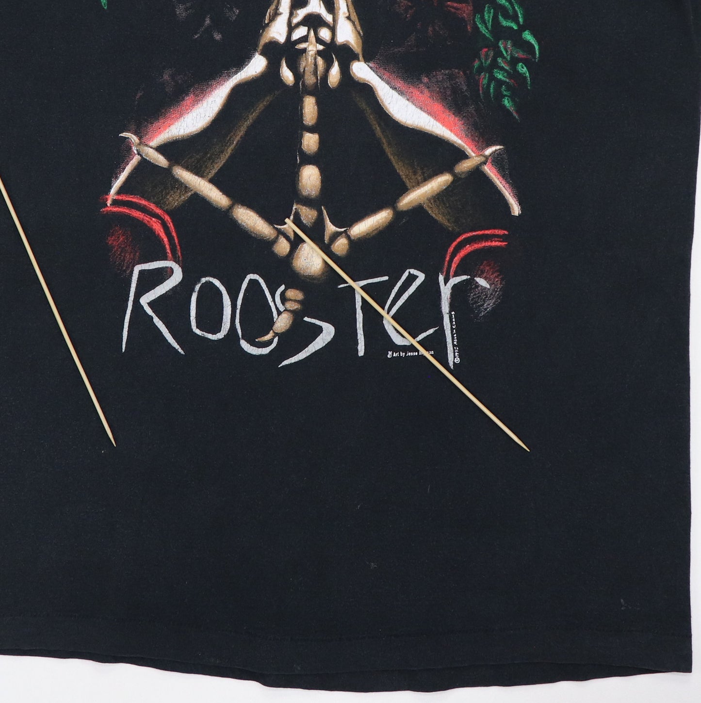 1993 Alice In Chains Rooster Shirt