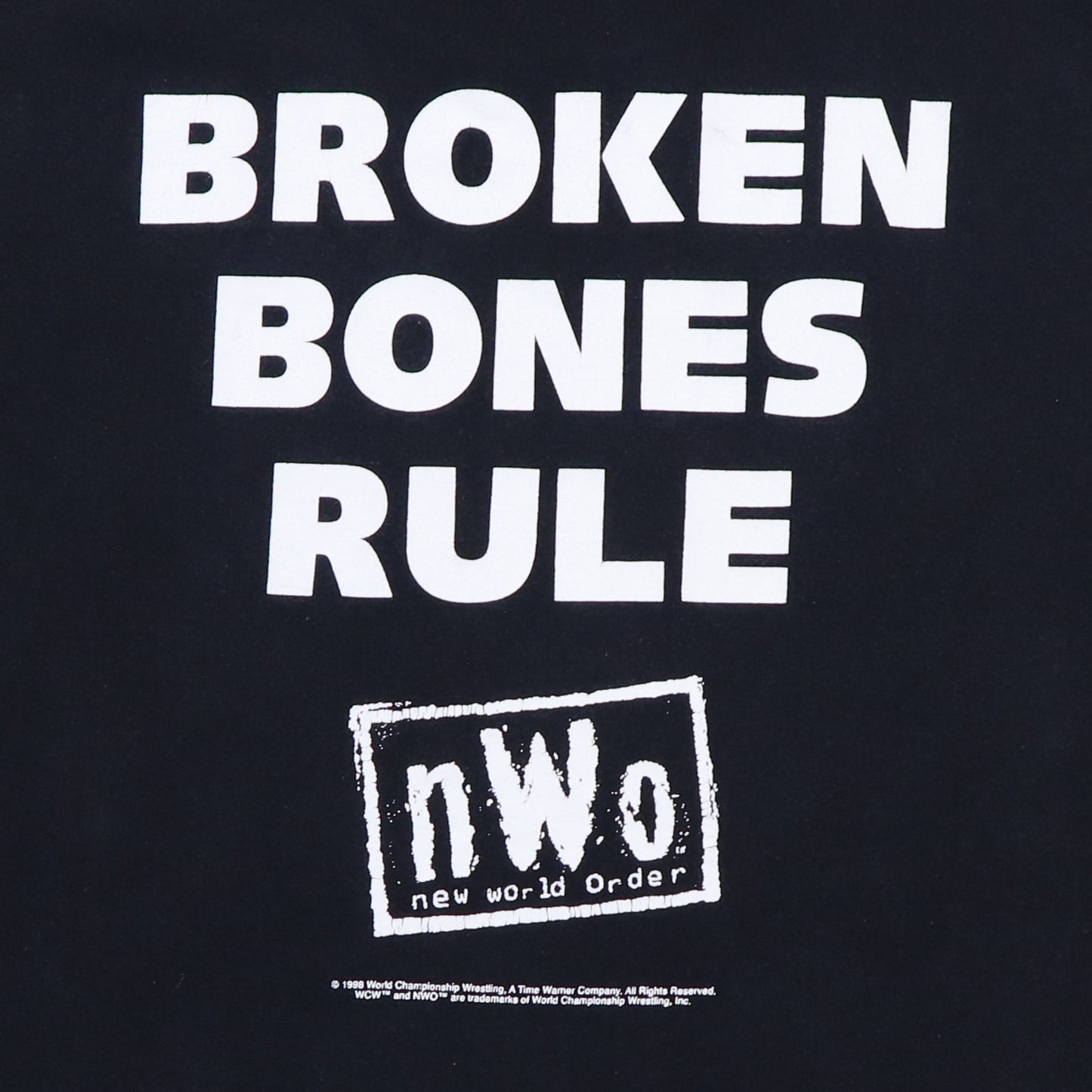 1998 NWO Broken Bones Rule Shirt