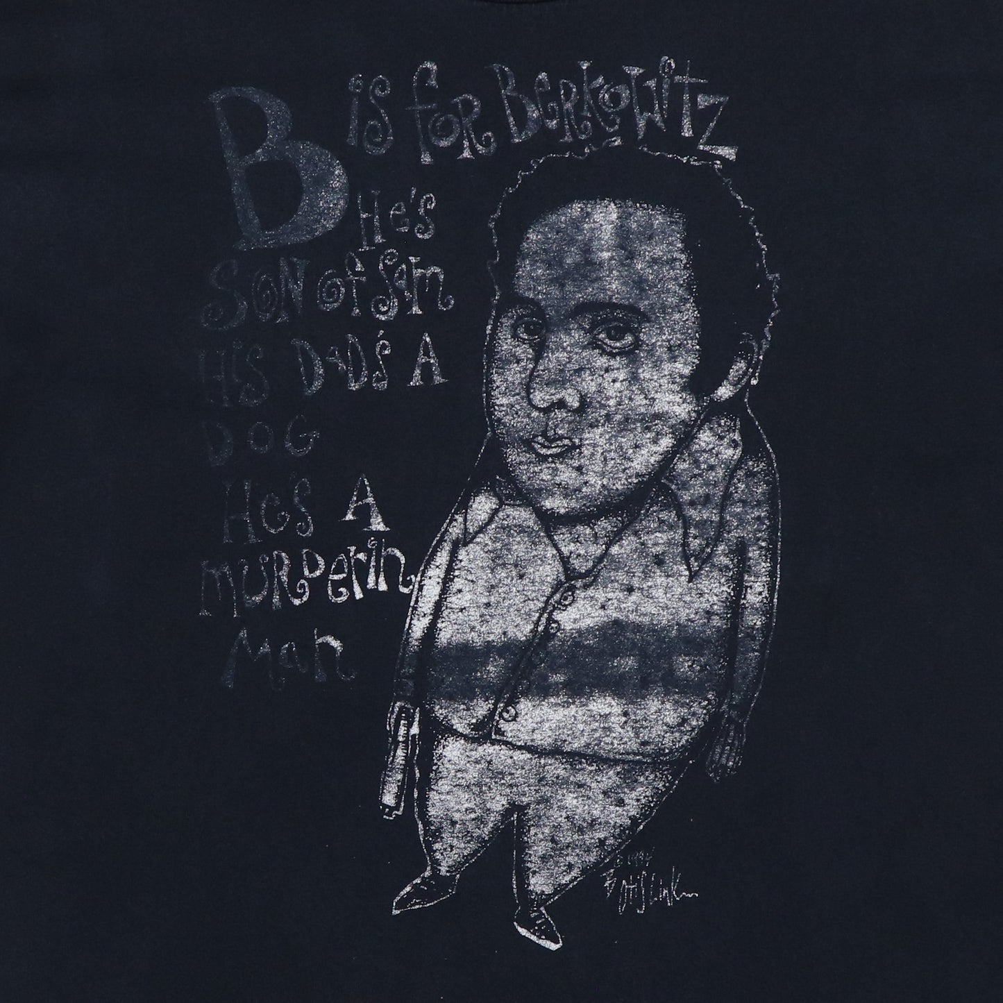 1990s David Berkowitz Son Of Sam Shirt