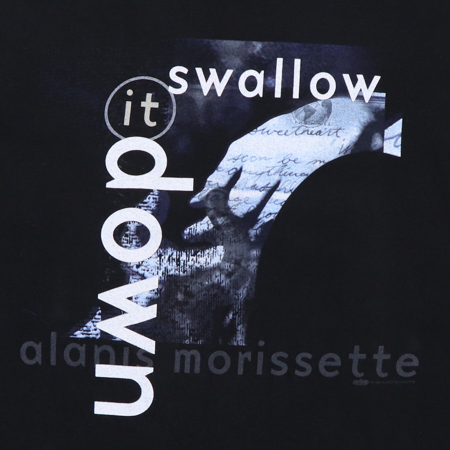 1995 Alanis Morrisette Jagged Little Pill Tour Shirt