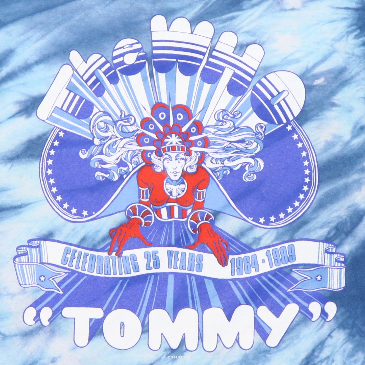 1989 The Who Tommy Tie Dye Shirt