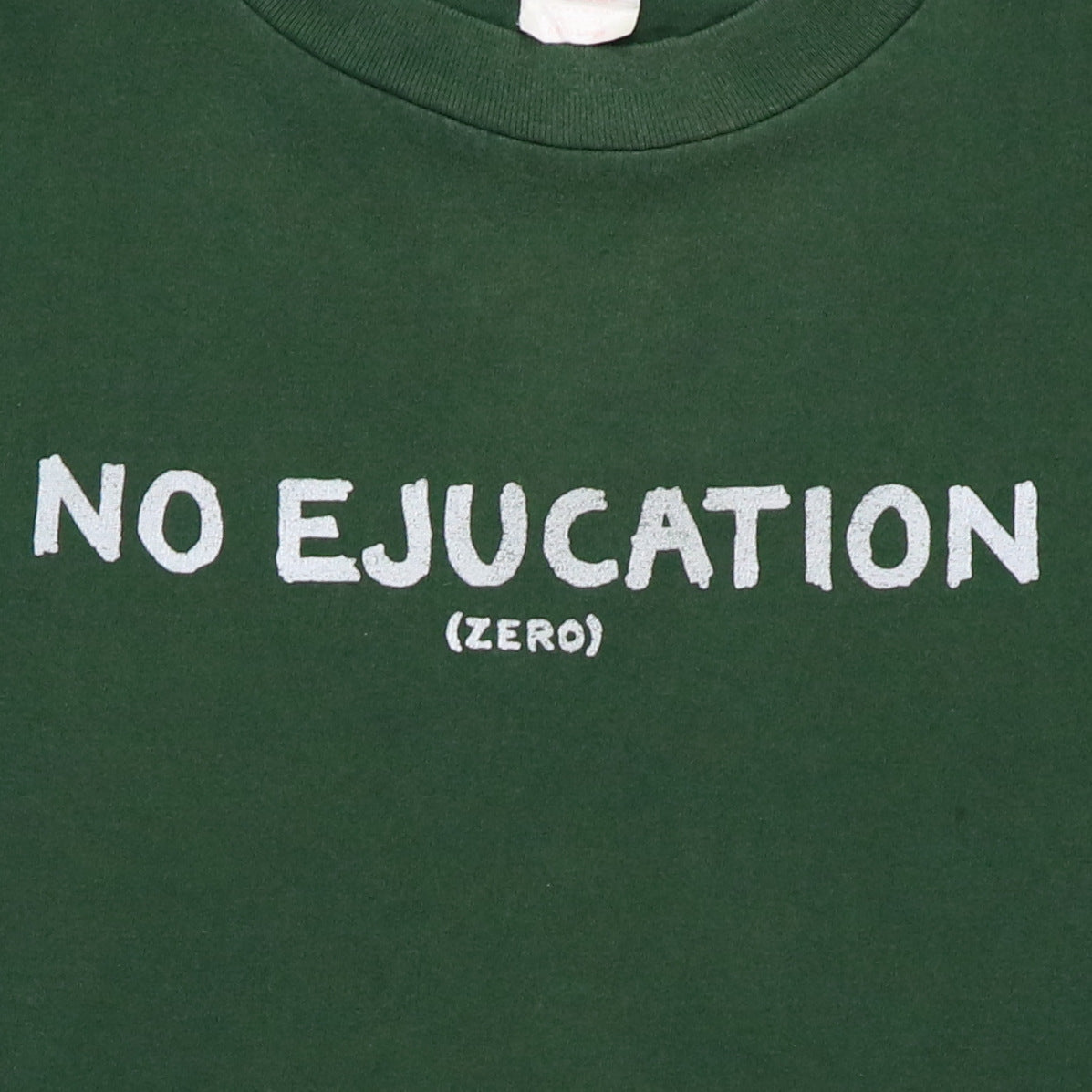1990s Zero Skateboards No Ejucation Shirt