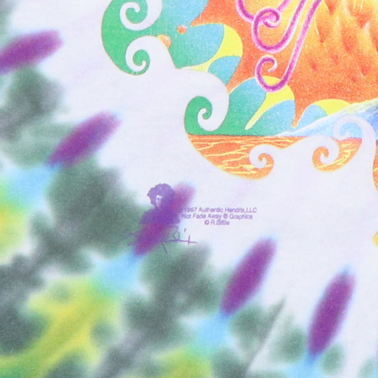 1997 Jimi Hendrix Tie Dye Shirt