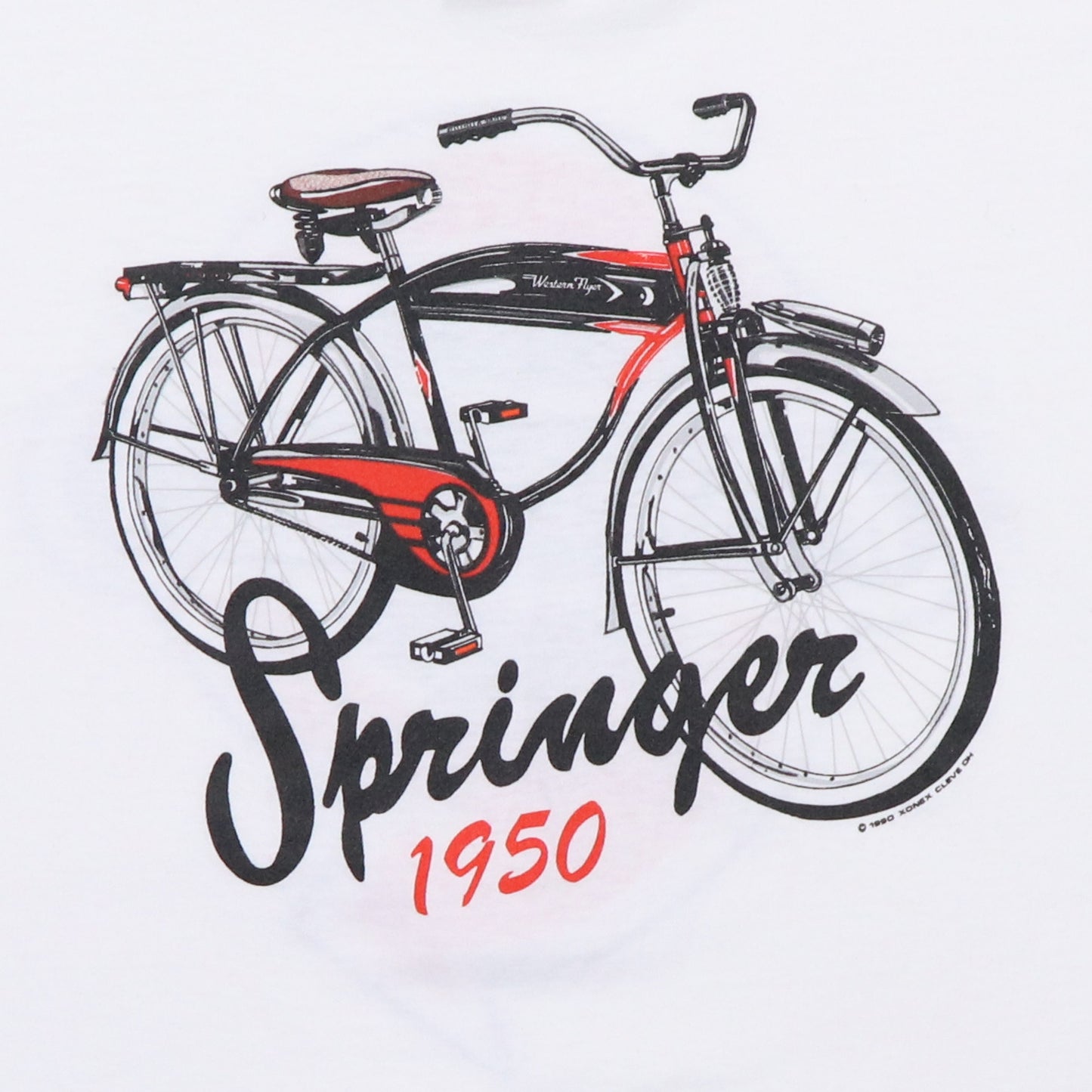 1990 Western Flyer Springer Bicycle Shirt