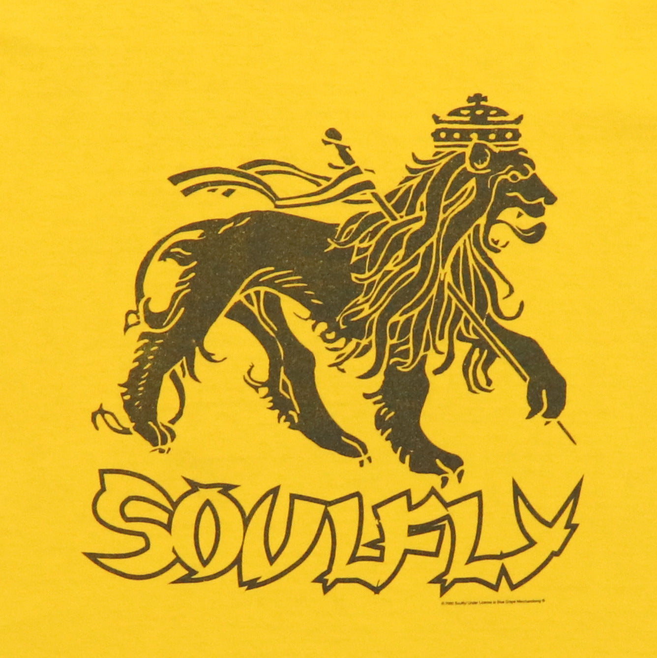 2000 Soulfly Lion Of Judah Tour Shirt