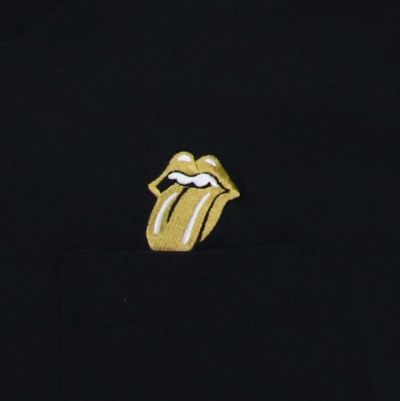 1990s Rolling Stones Embroidered Pocket Shirt