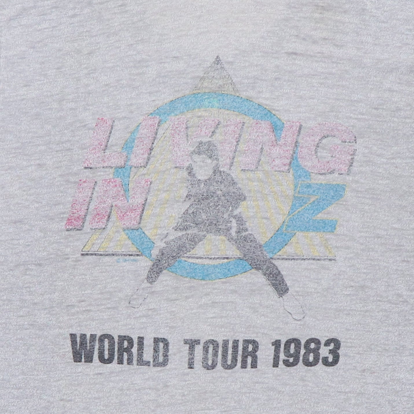 1983 Rick Springfield Living In Oz World Tour Shirt