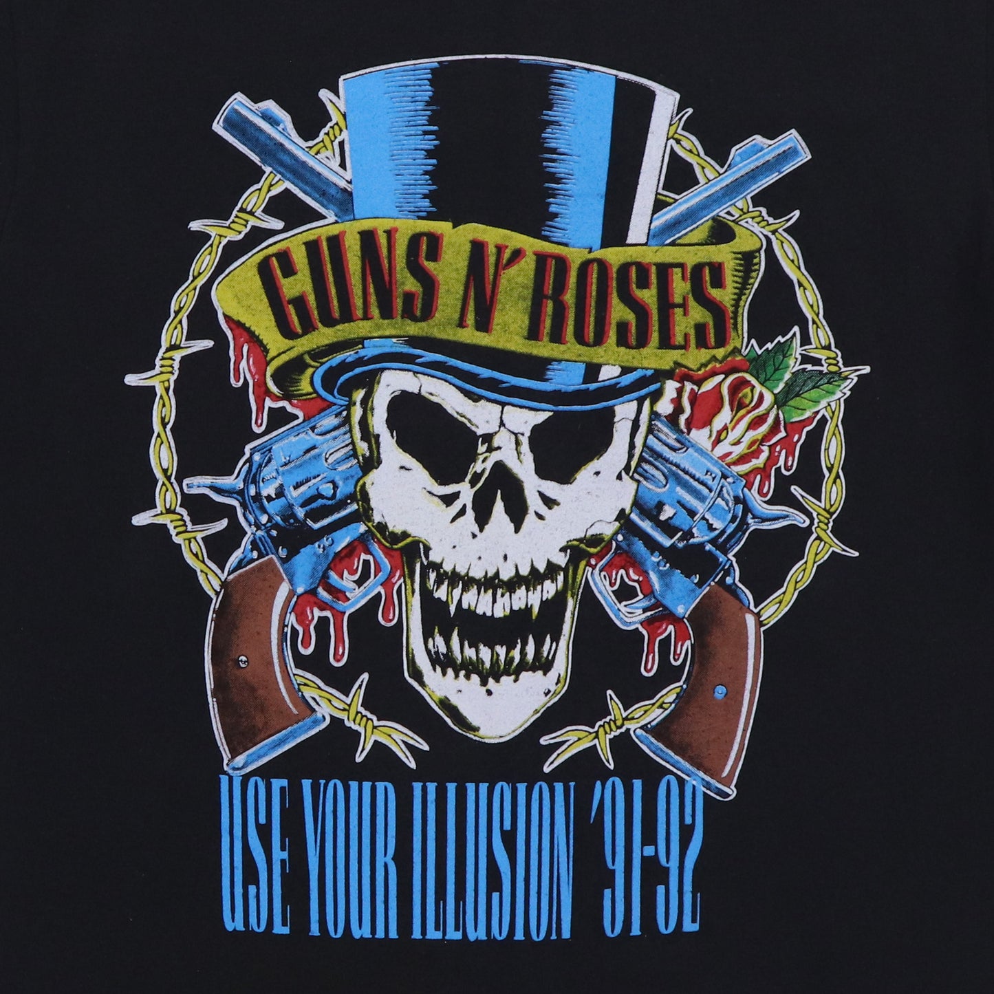 1991 Guns N Roses Use Your Illusion Tour Shirt