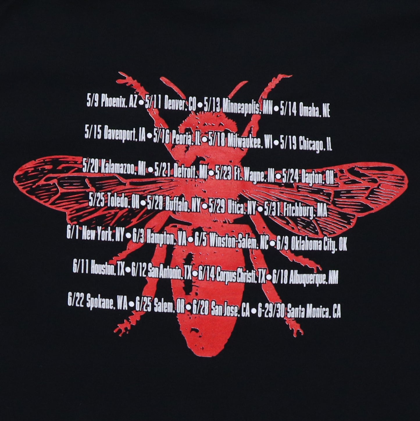 1995 White Zombie Astro Creep Tour Shirt