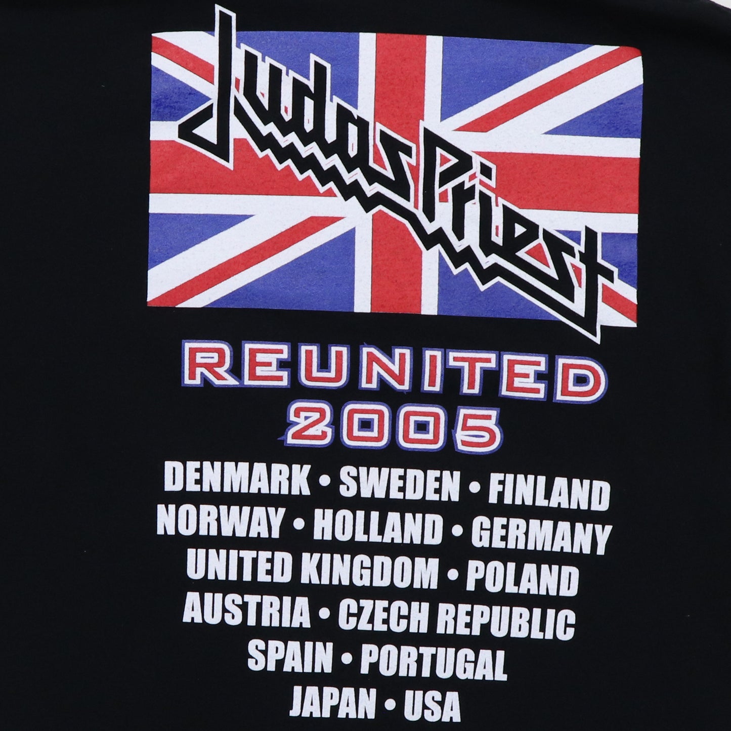 2005 Judas Priest Reunited Tour Shirt