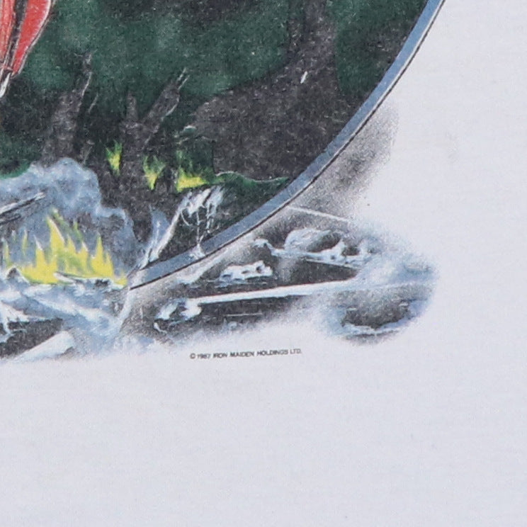 1987 Iron Maiden Somewhere On Tour Shirt