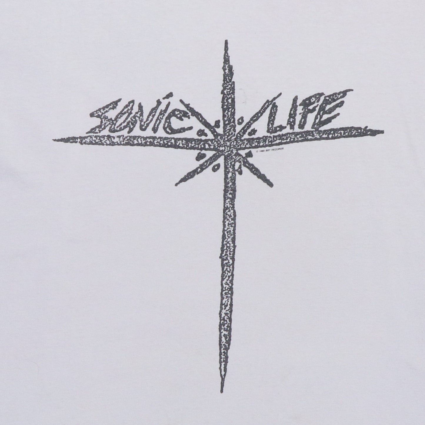 1985 Sonic Youth Sonic Life SST Records Shirt