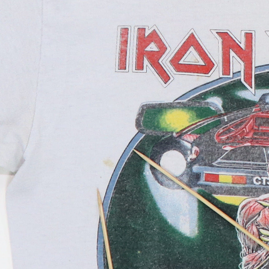 1987 Iron Maiden Somewhere On Tour Shirt