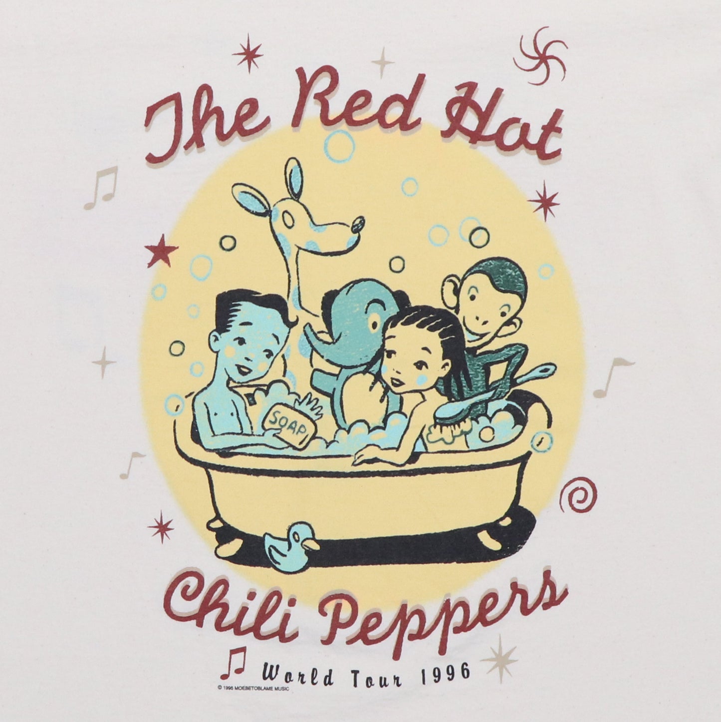 1996 Red Hot Chili Peppers World Tour Shirt