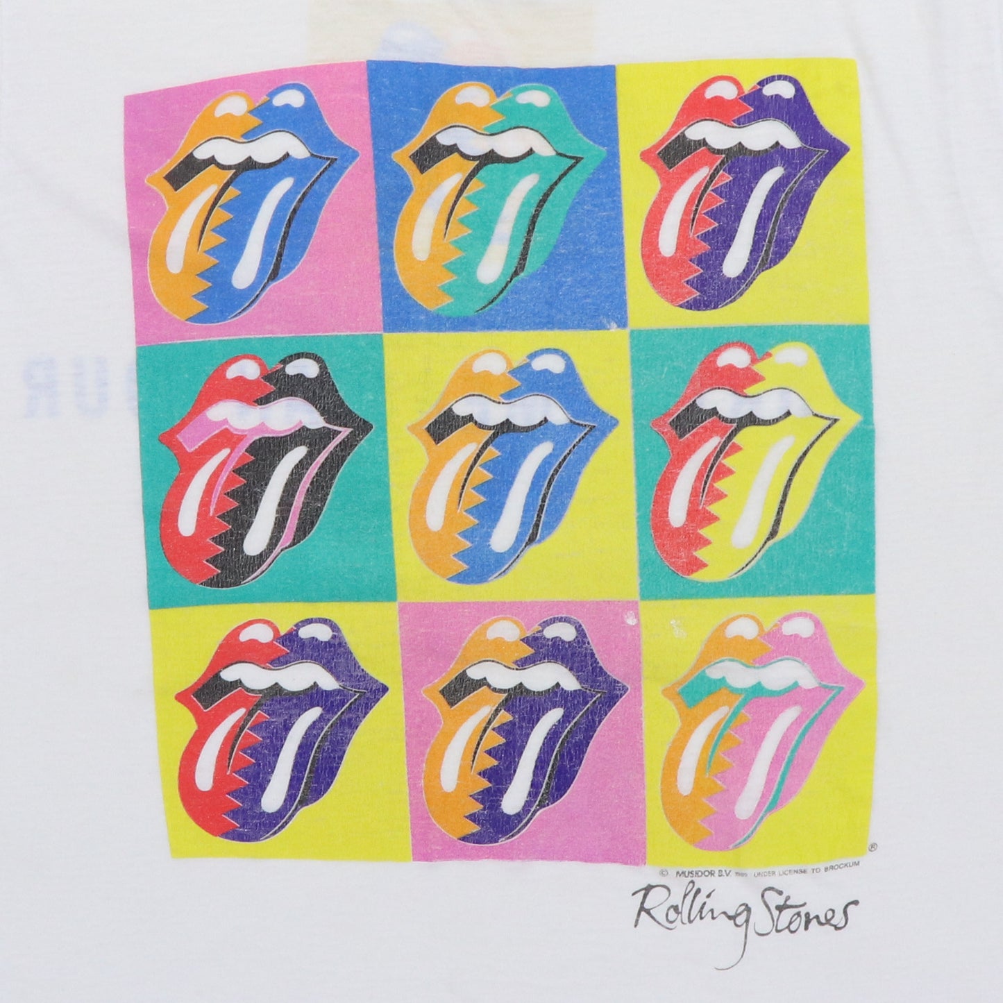 1989 Rolling Stones Steel Wheels Tour Shirt