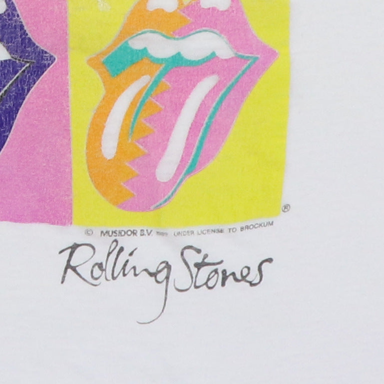 1989 Rolling Stones Steel Wheels Tour Shirt