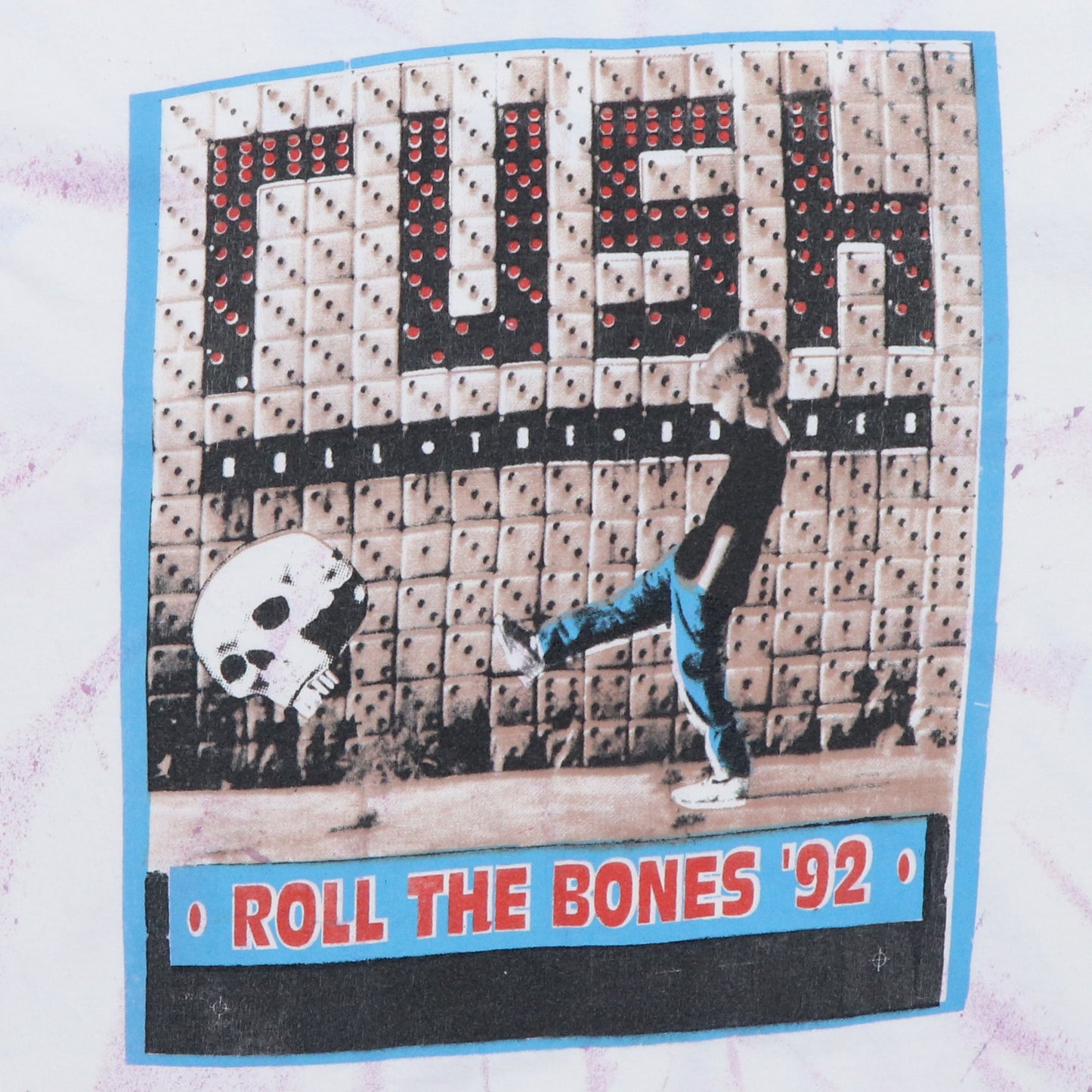 1992 Rush Roll The Bones Pure Fuckin Rock Concert Shirt
