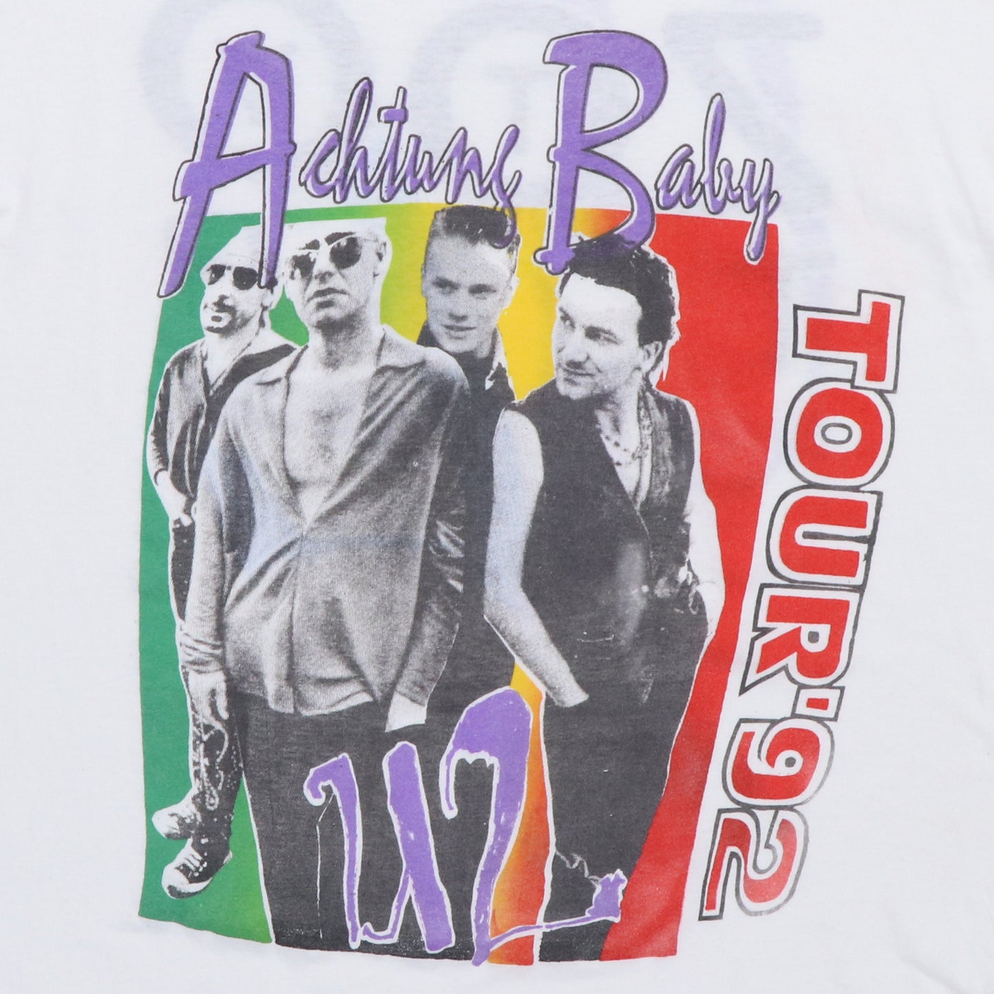 1992 U2 Achtung Baby Zoo Tv Tour Shirt