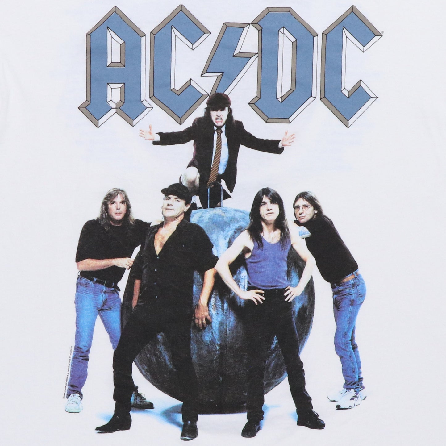 1996 ACDC Ballbreaker Word Tour Shirt