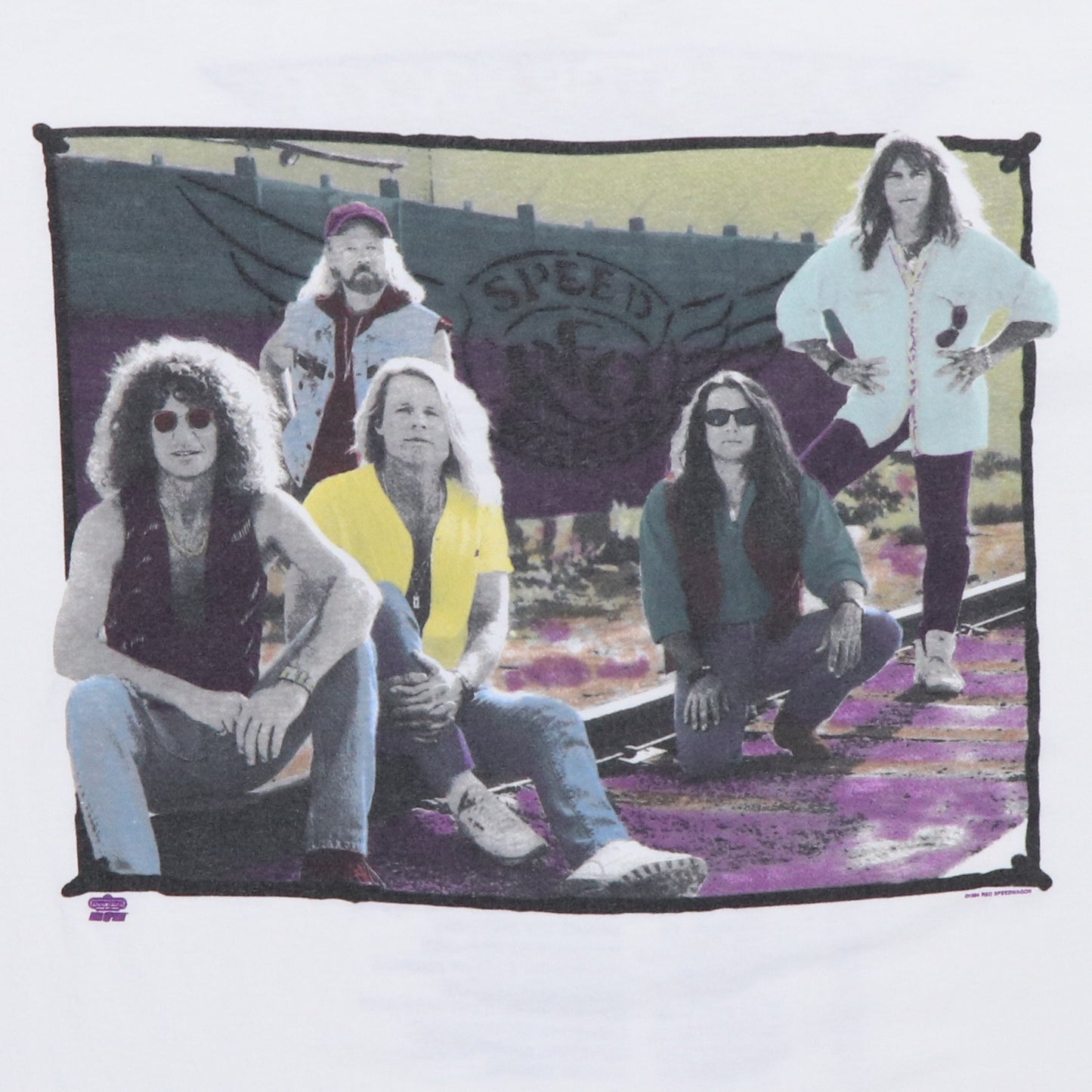 1994 REO Speedwagon Can't Stop Rockin Tour Shirt