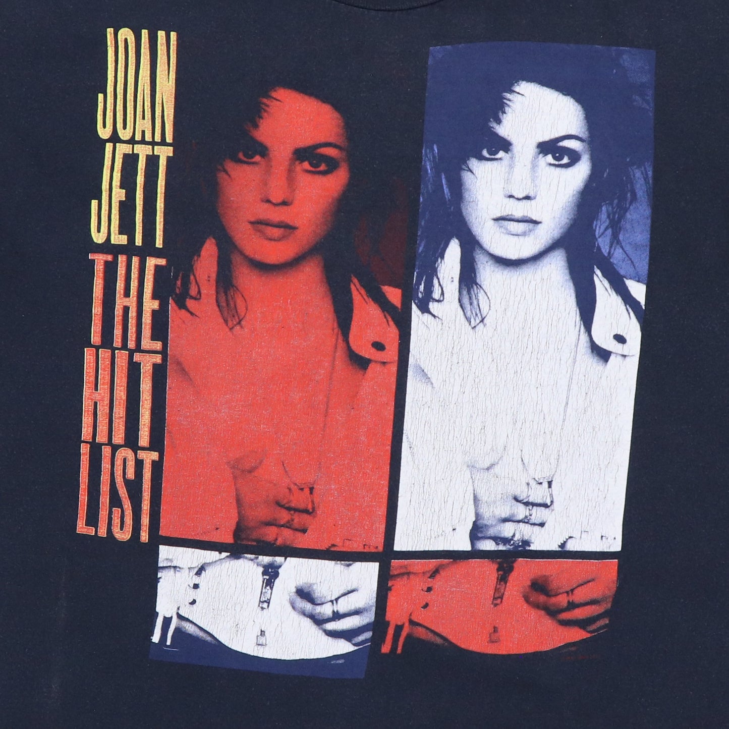 1990 Joan Jett The Hit List Tour Shirt