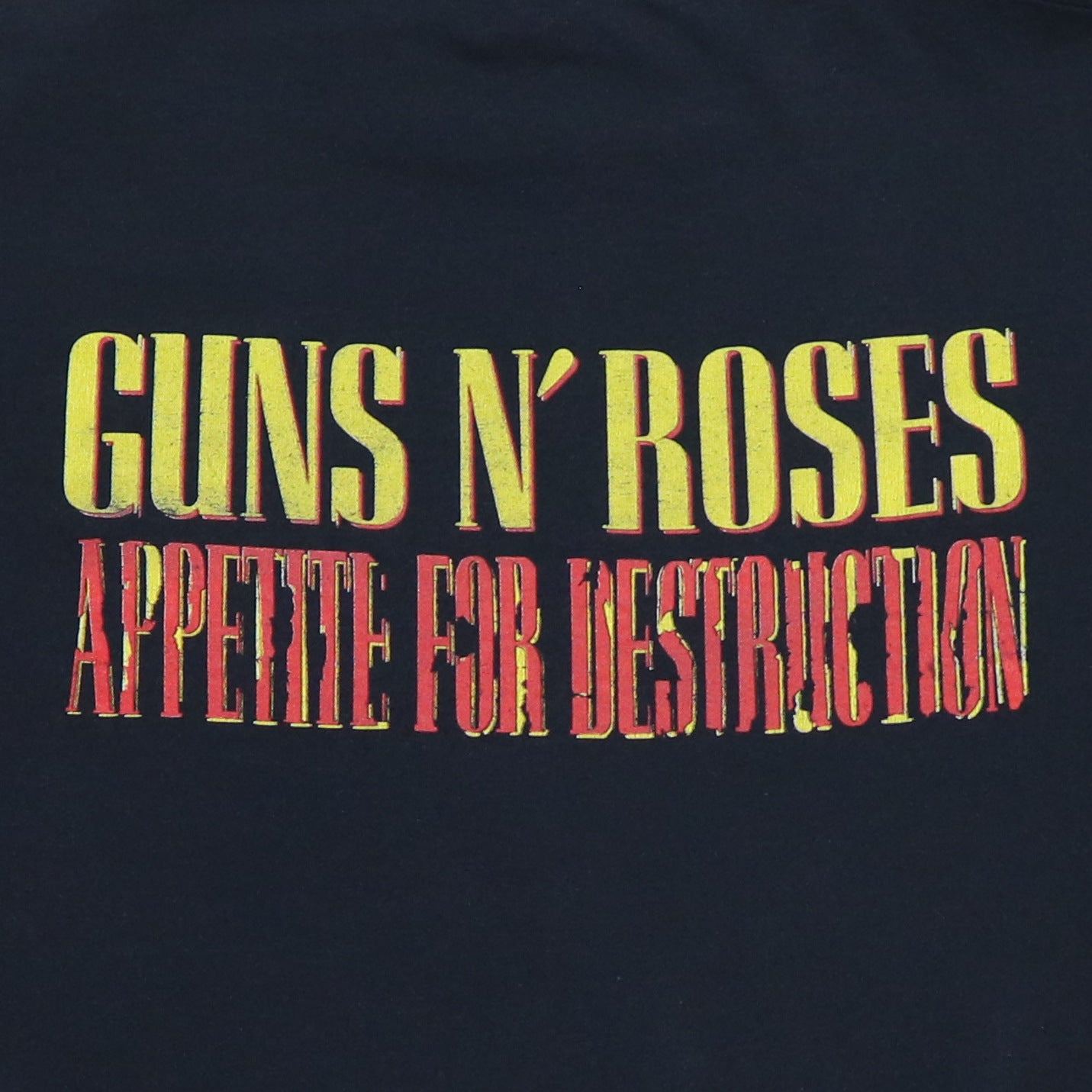1988 Guns N Roses Appetite For Destruction Shirt
