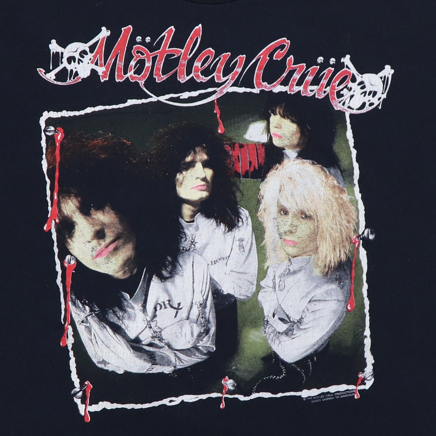 1989 Motley Crue Dr Feelgood Tour Shirt